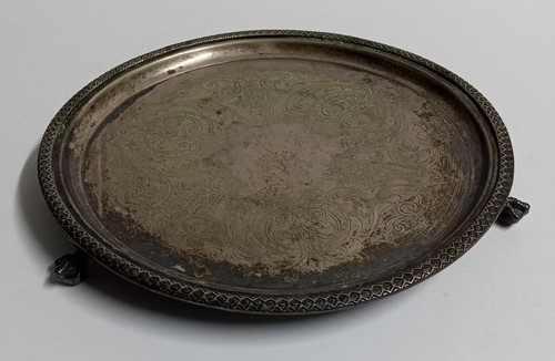 Vintage silverplate 4 - vintage, 1/4"