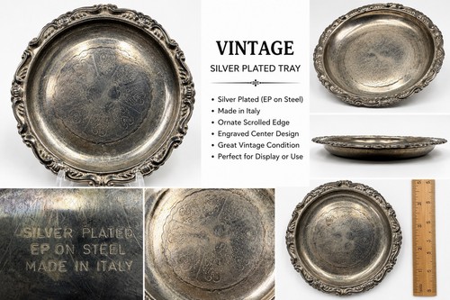 Vintage italian silver - silver, plated