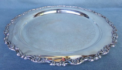 Vintage oneida silverplate - silverplate, 15"